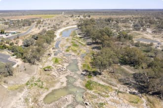 Brewarrina New South Wales, heritage listed aboriginal fish traps