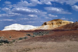 White and orange escarpments, Kimberly, Western Australia