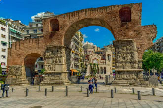 Arch of Galerius, Thessaloniki, Greece