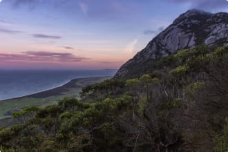 Mt Strzelecki in Flinders Island