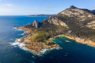 Coastline near Killiekrankie Flinders Island