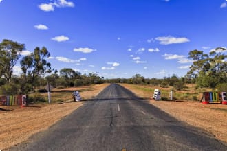 Lightning Ridge Grid Gate Entry