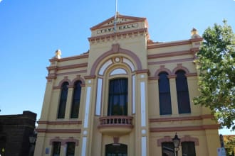 Armidale town hall building