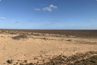 Wall of China - UNESCO World heritage site; Mungo National Park