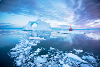 Disko bay Greenland