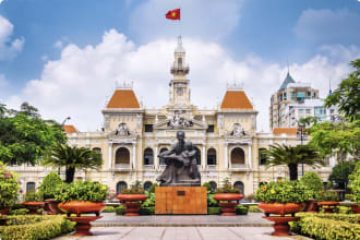 Ho Chi Minh City Hall in Ho Chi Minh City, Vietnam