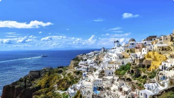 history of Santorini