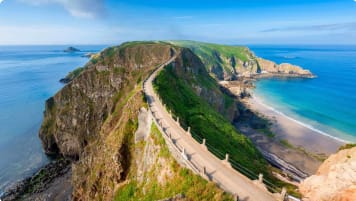 Sark Isthmus, Channel Islands UK