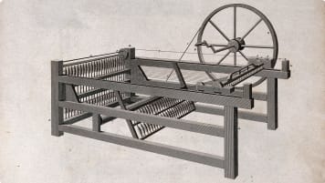 A spinning jenny