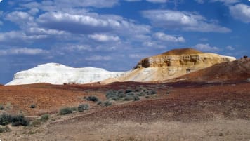 White and orange escarpments, Kimberly, Western Australia