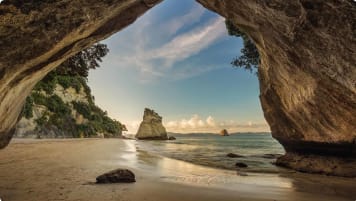 Cathedral Cove, Mercury Bay, Coromandel Peninsula, North Island