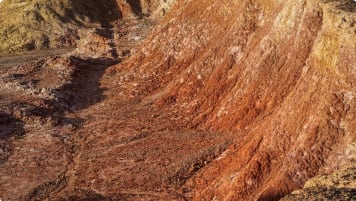 Ochre Cliffs near Lyndhurst Outback South Australia