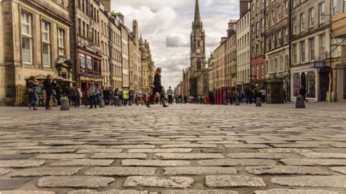 Edinburgh Fringe Festival small group for Mature travellers