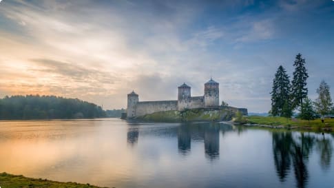 Olavinlinna fortress Finland