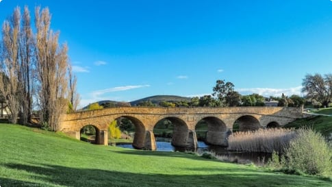 Richmond Bridge Tasmania Australia