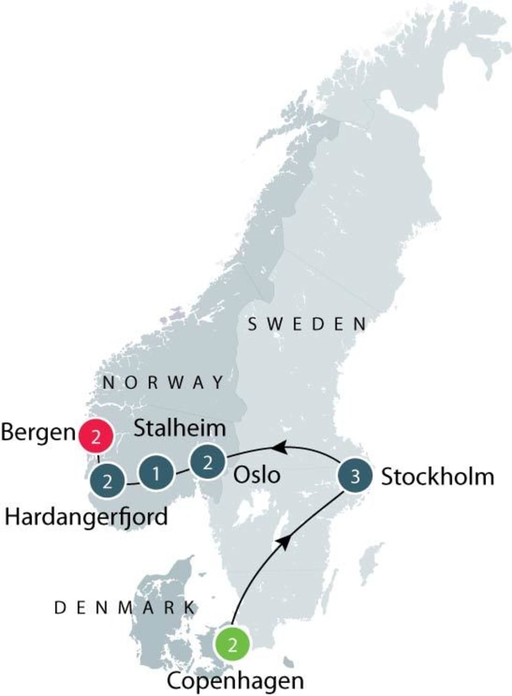 senior tours scandinavia