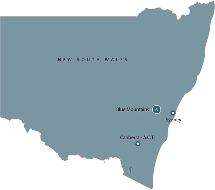 Convicts and Colonials in NSW | Summer School in Blue Mountains itinerary