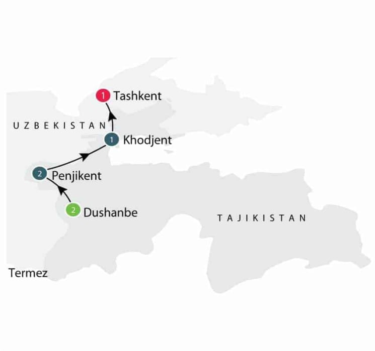 Tajikistan Tour | Central Asian Small Group Tour itinerary