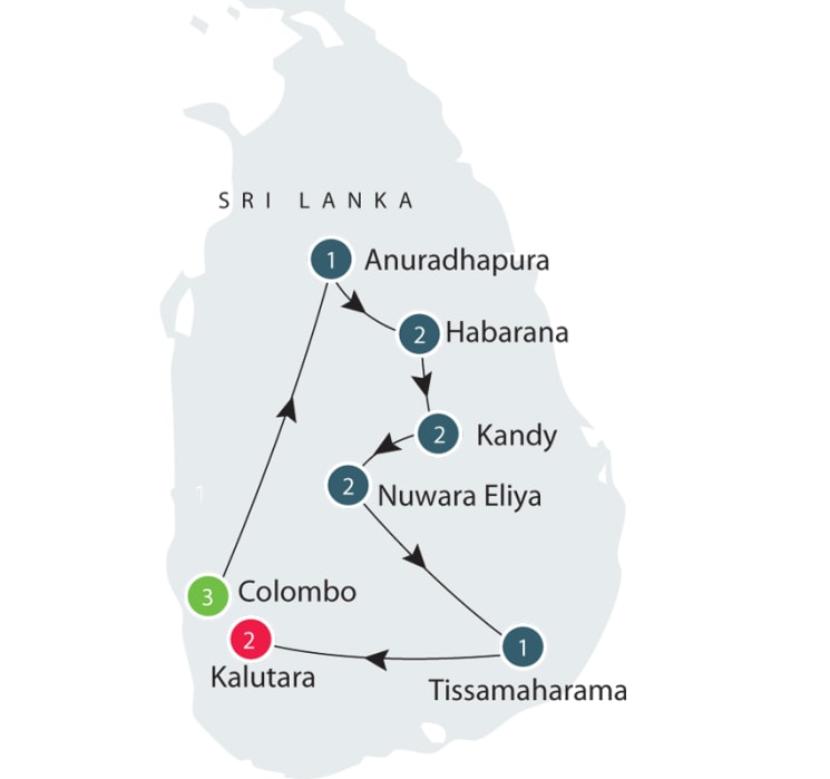 Sri Lanka | Culture and History Small Group Tour itinerary