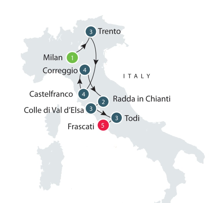 Villages of Italy | small group tours Italy itinerary