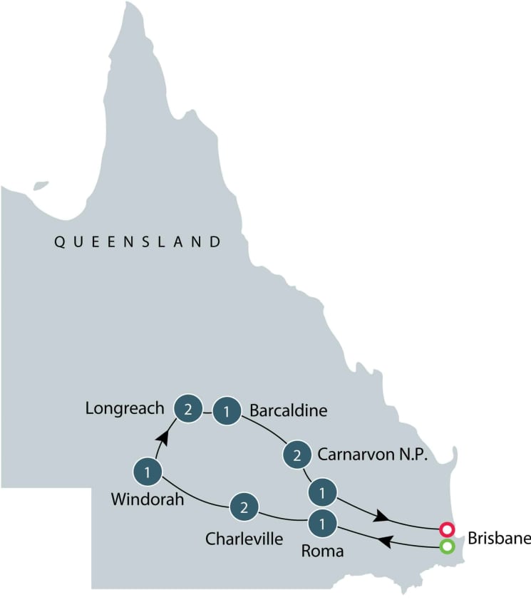 Small group tour of Queensland - 11 days itinerary