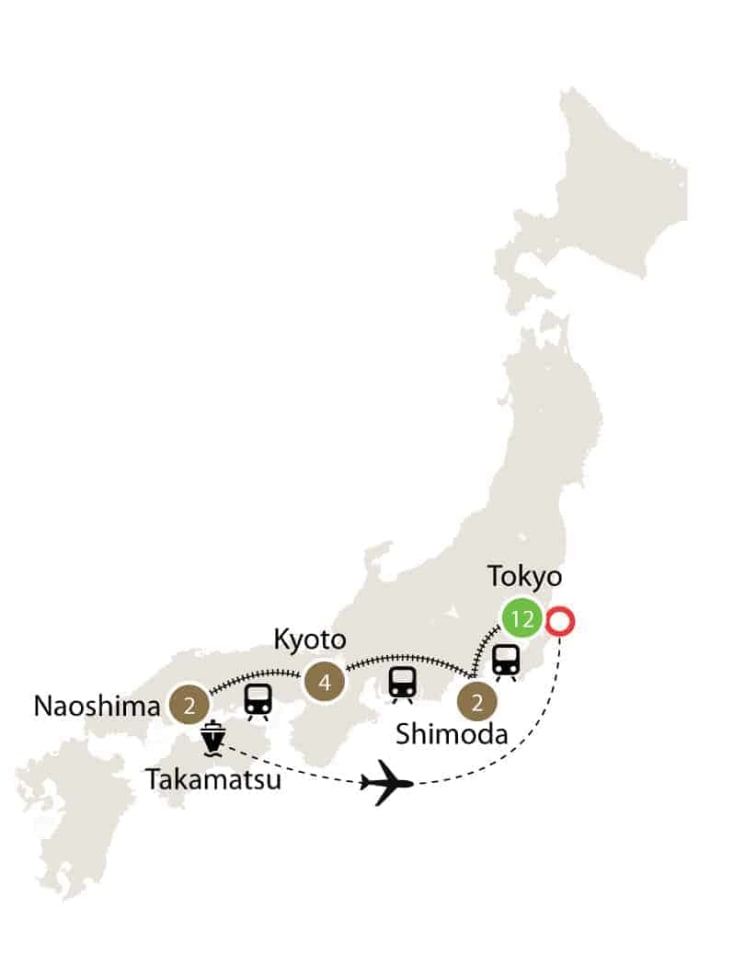 Contemporary Japan | Small Group Tour itinerary