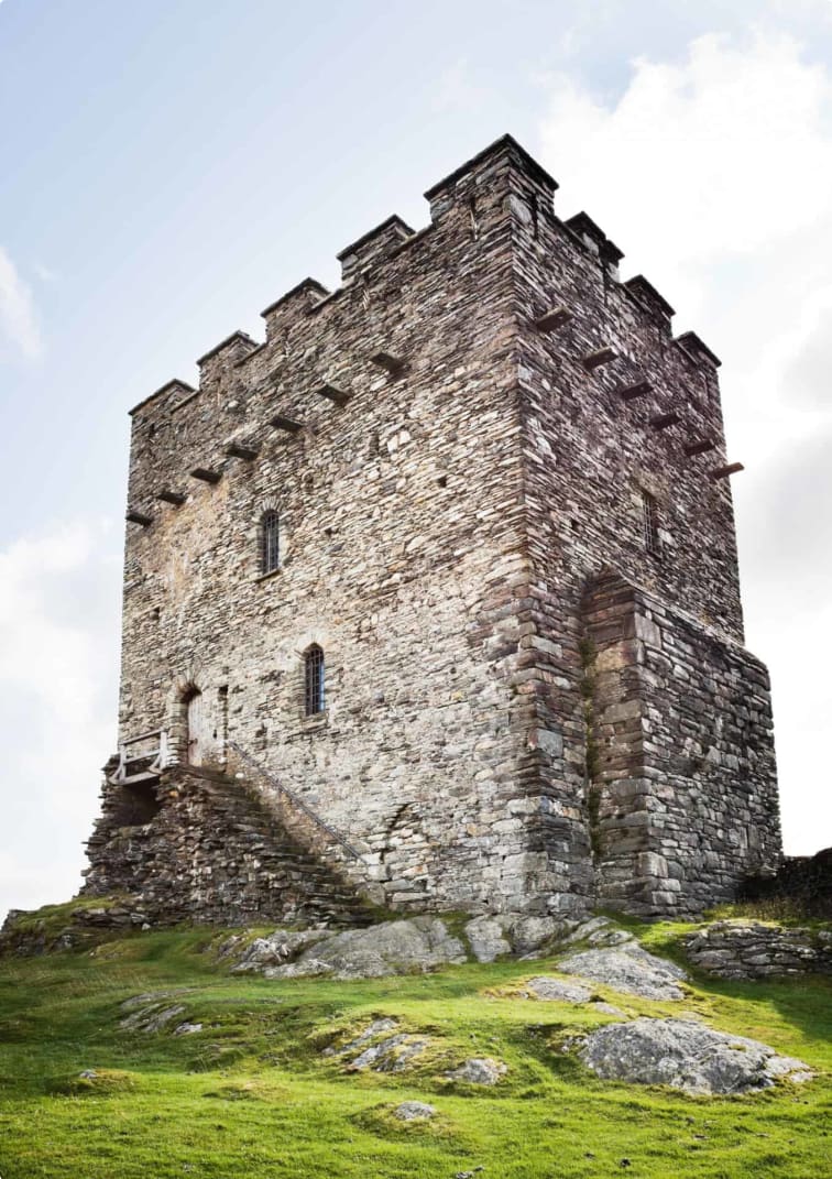 Dolwyddelan Castle in Wales