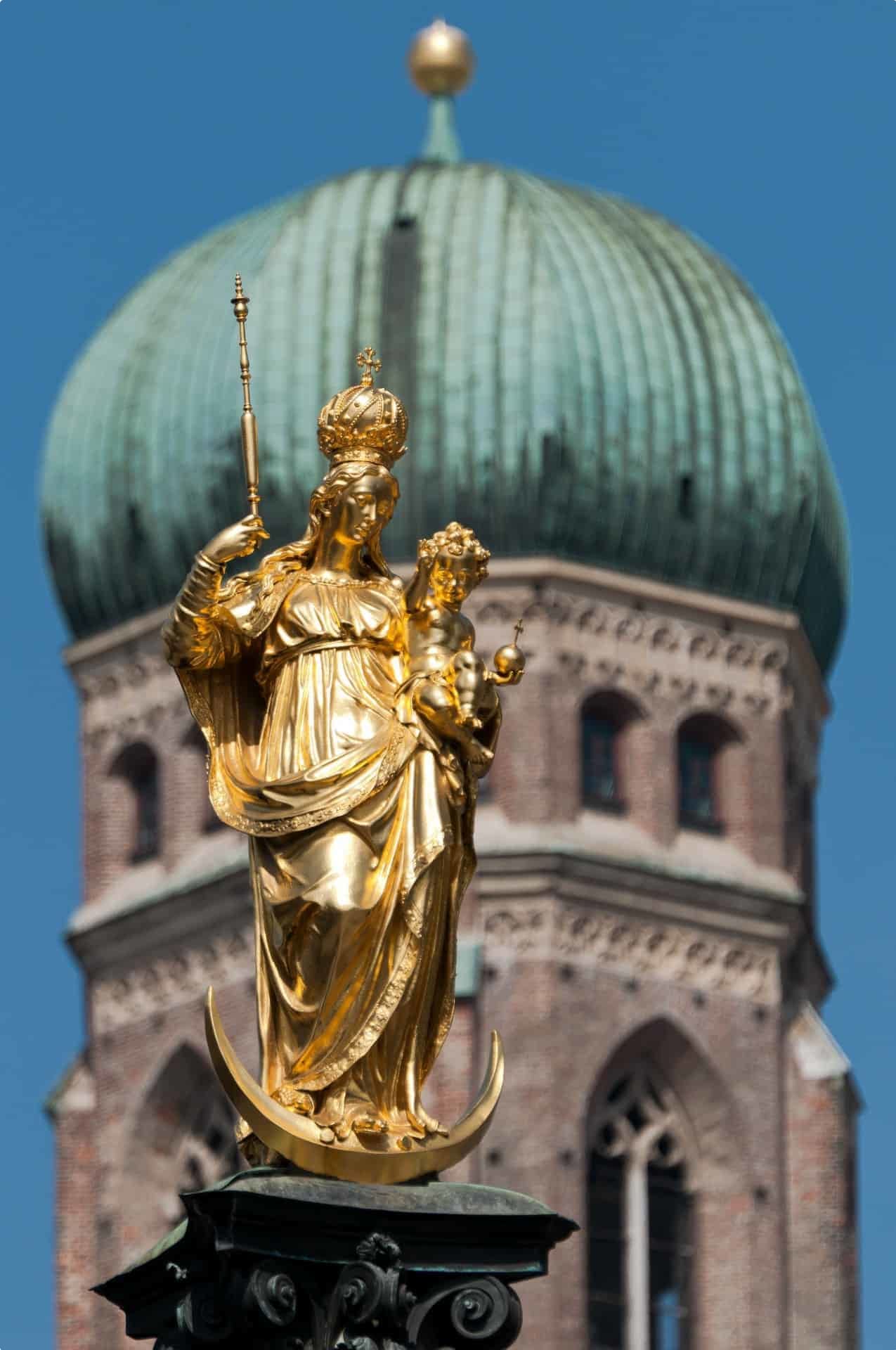 Munich Frauenkirche or Cathedral of our Lady in Munich, Germany