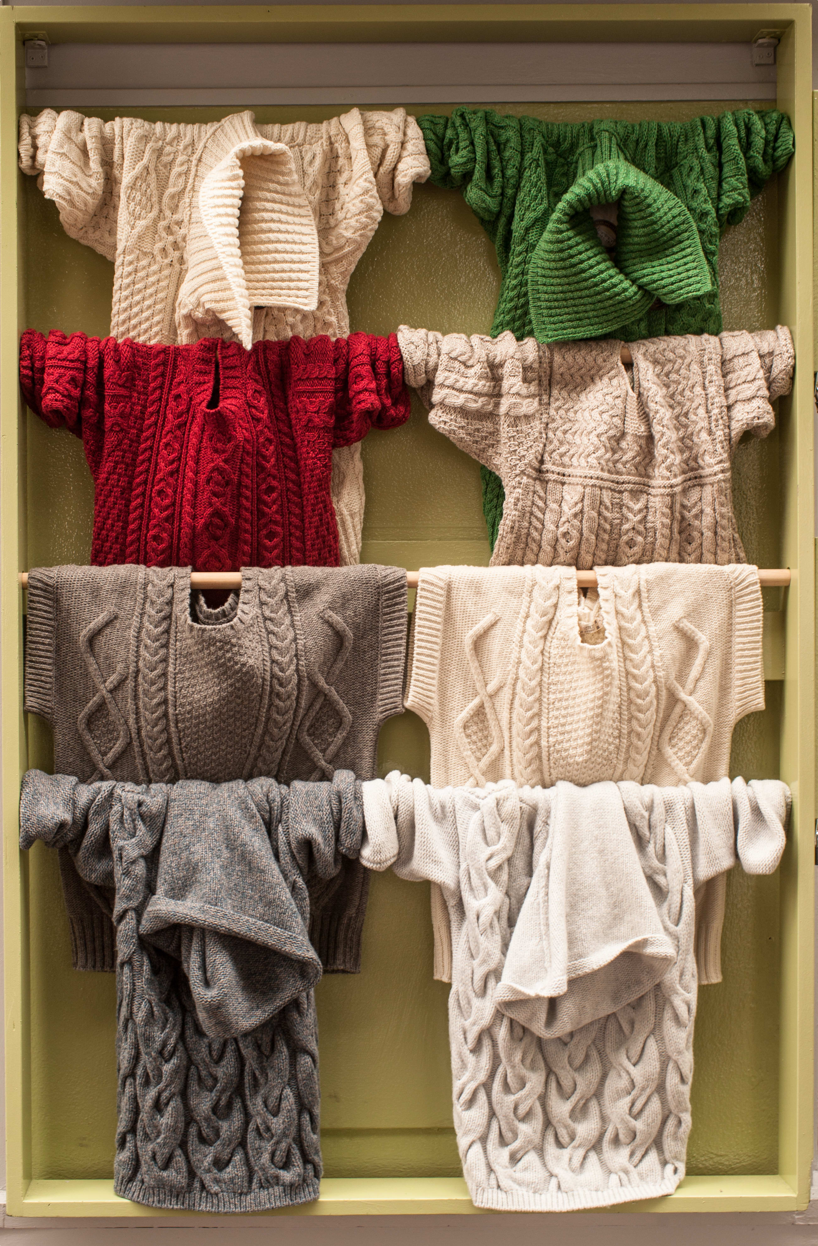 Aran jumpers 