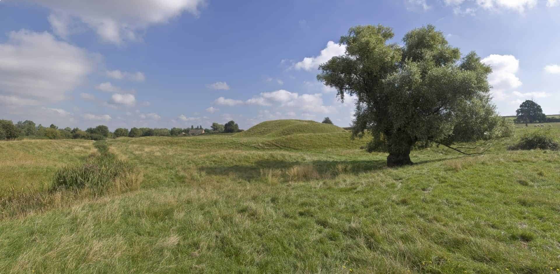 Ancient Motte Castle and Bailey