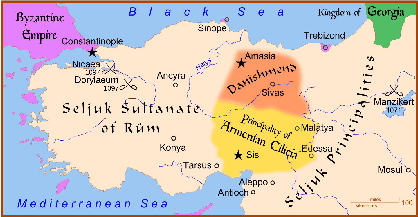 Anatolia map