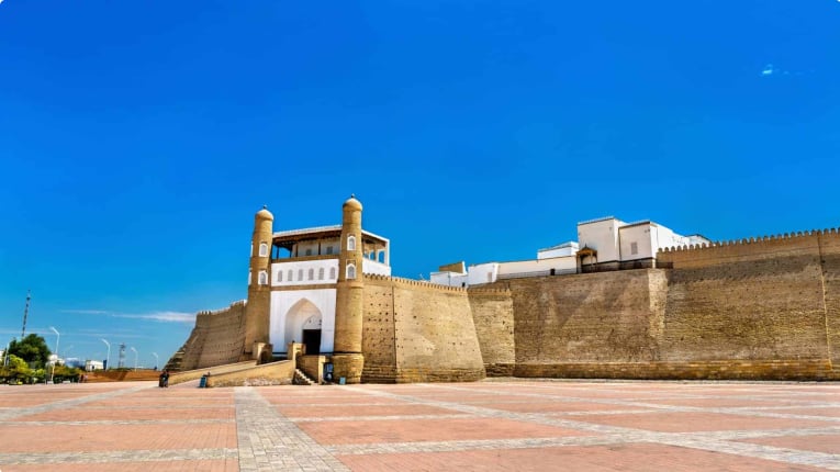 Ark fortress in Bukhara