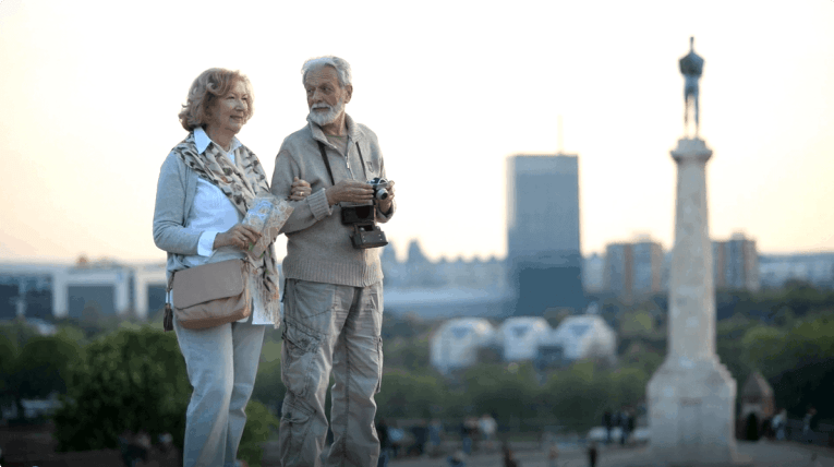 Older travellers advice for seniors 70's and over