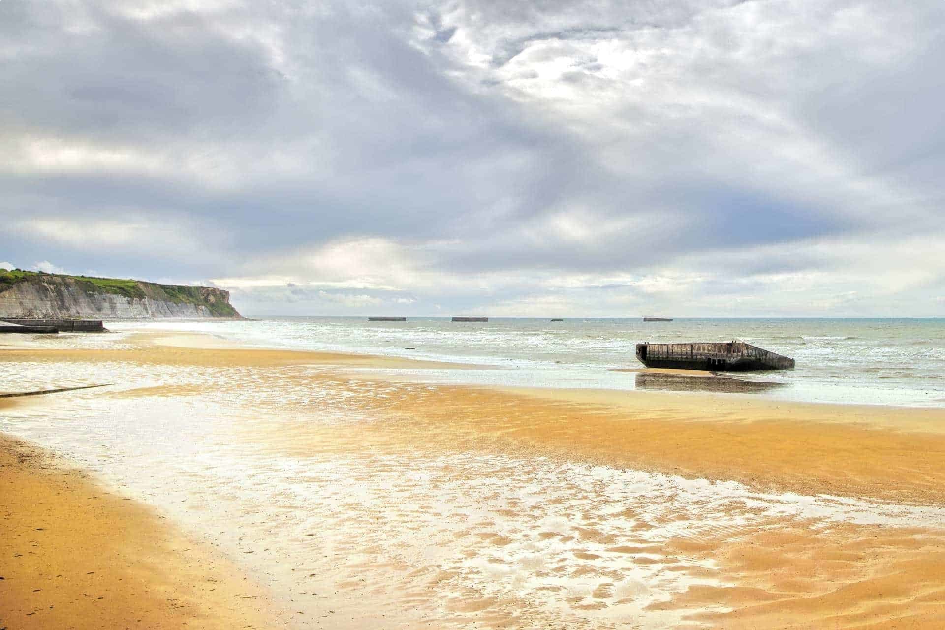 Arromanches les Bains, Normandy, France.