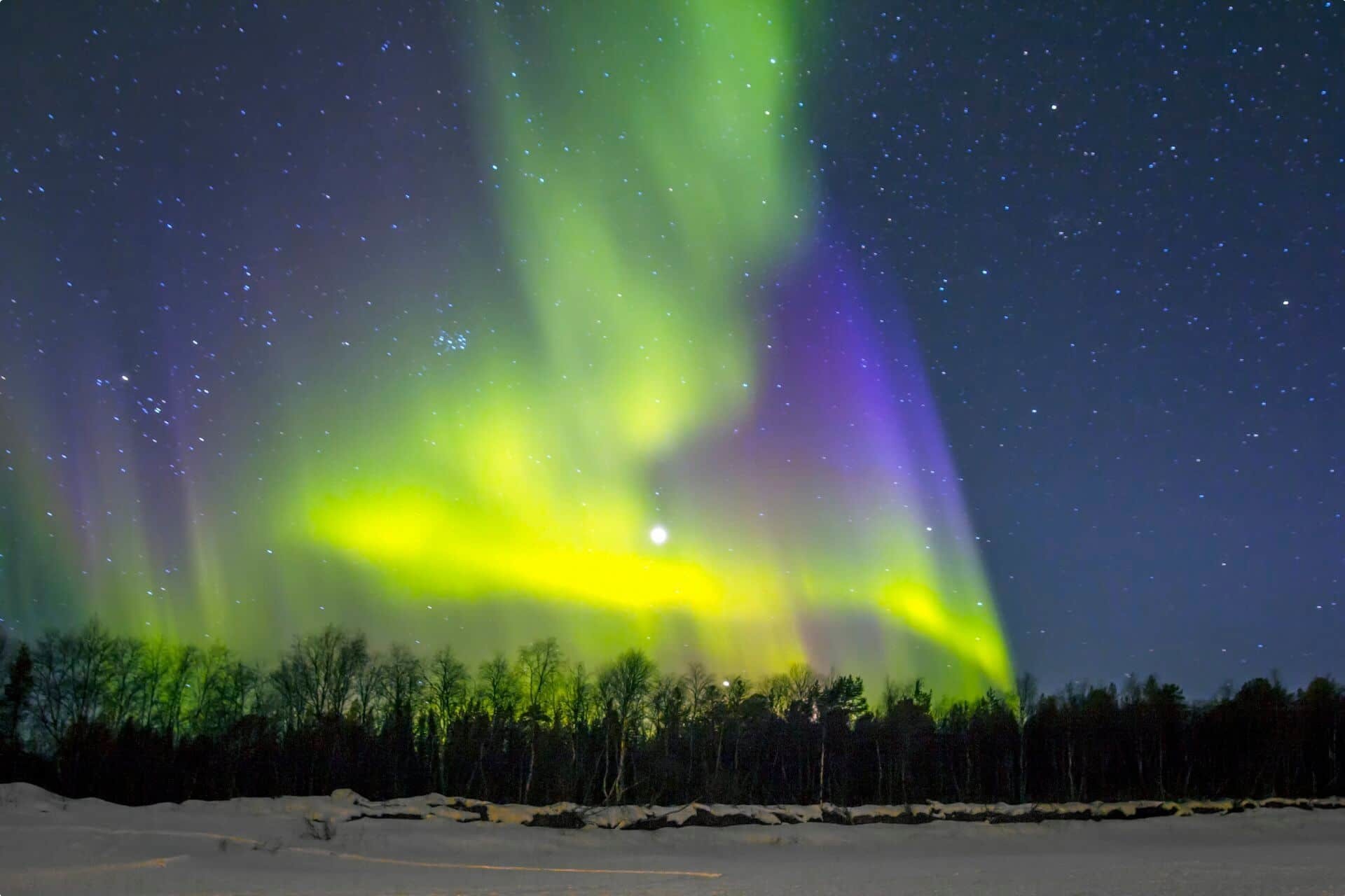 Photographing the Northern lights