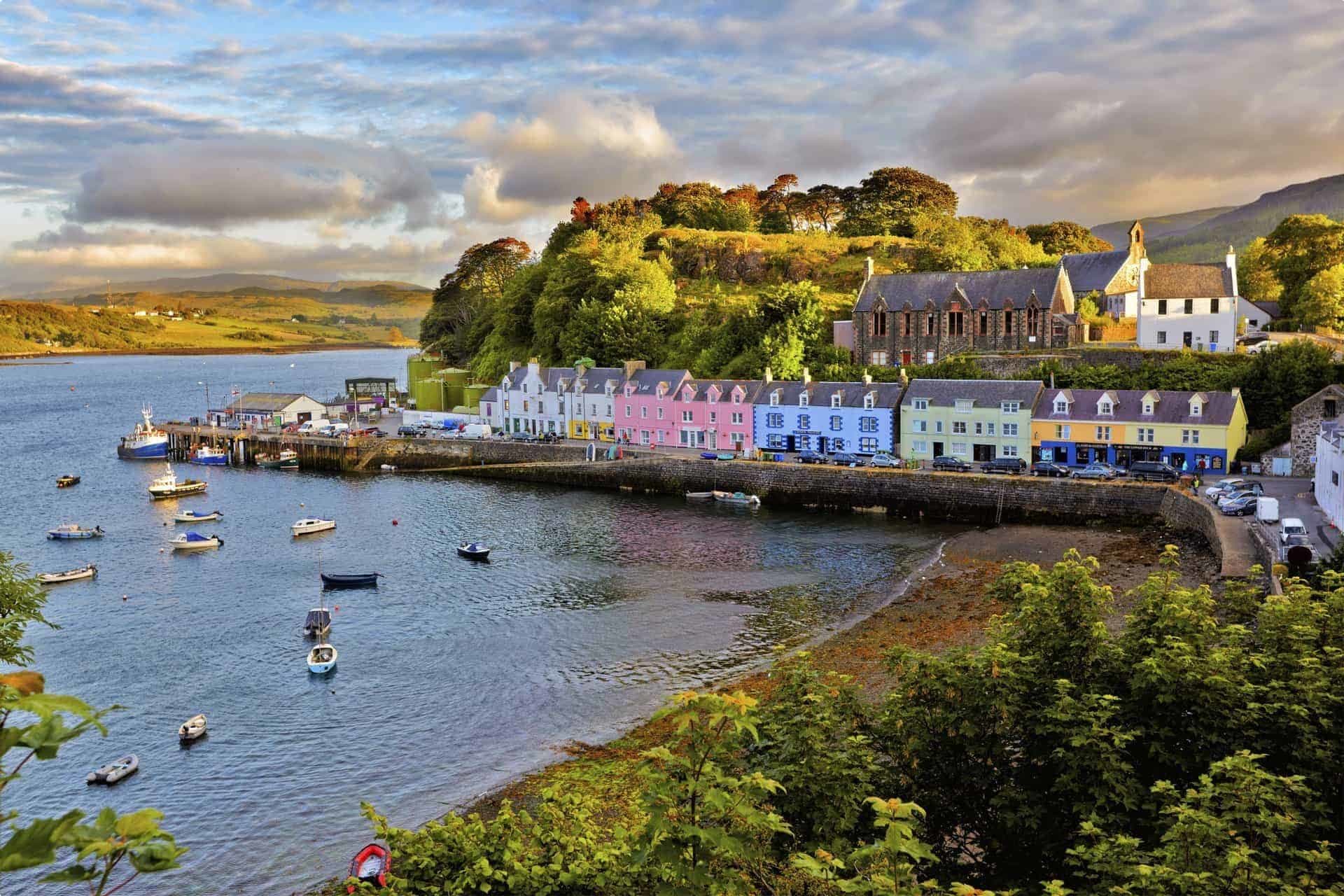 Scottish Islands -Portree, Isle of Skye