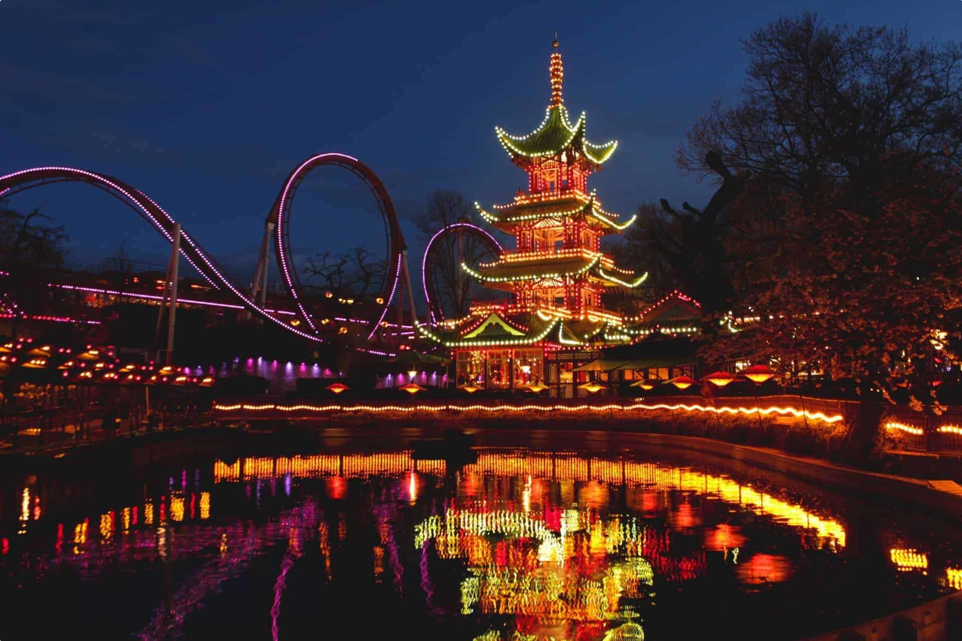 Copenhagen's Tivoli Gardens, Europe's Magical Theme Park Odyssey