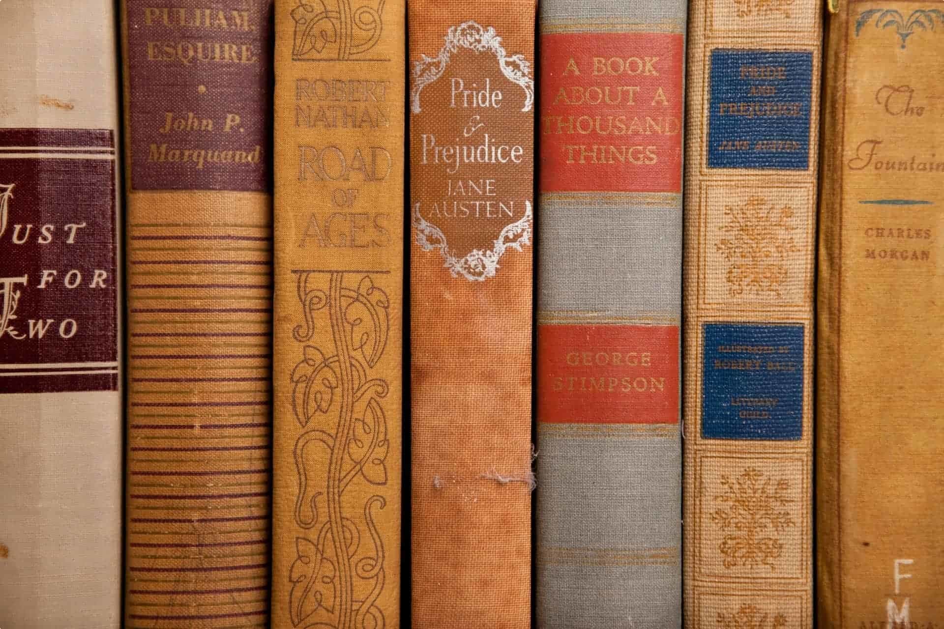 Library, Jane Austen books