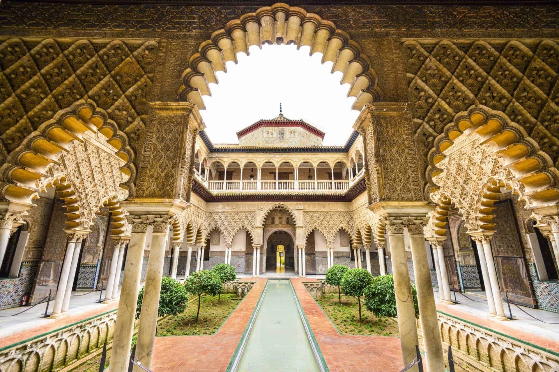 Moorish architecture of Seville, Spain