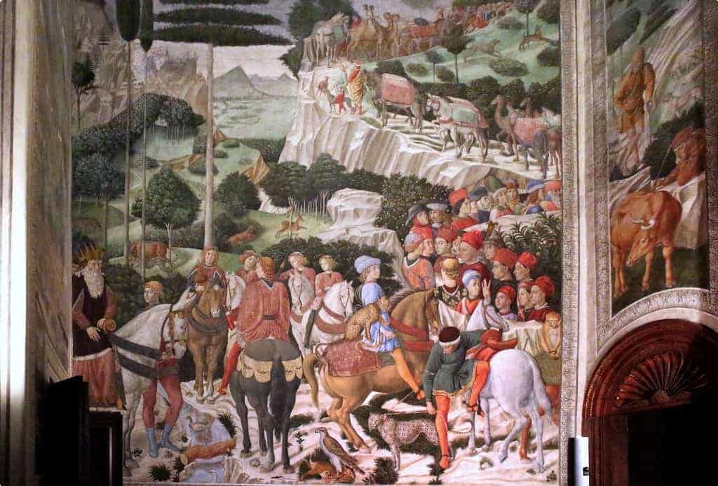 Journey of the Magi: Benozzo Gozolli: Palazzo Medici-Riccardi: Florence