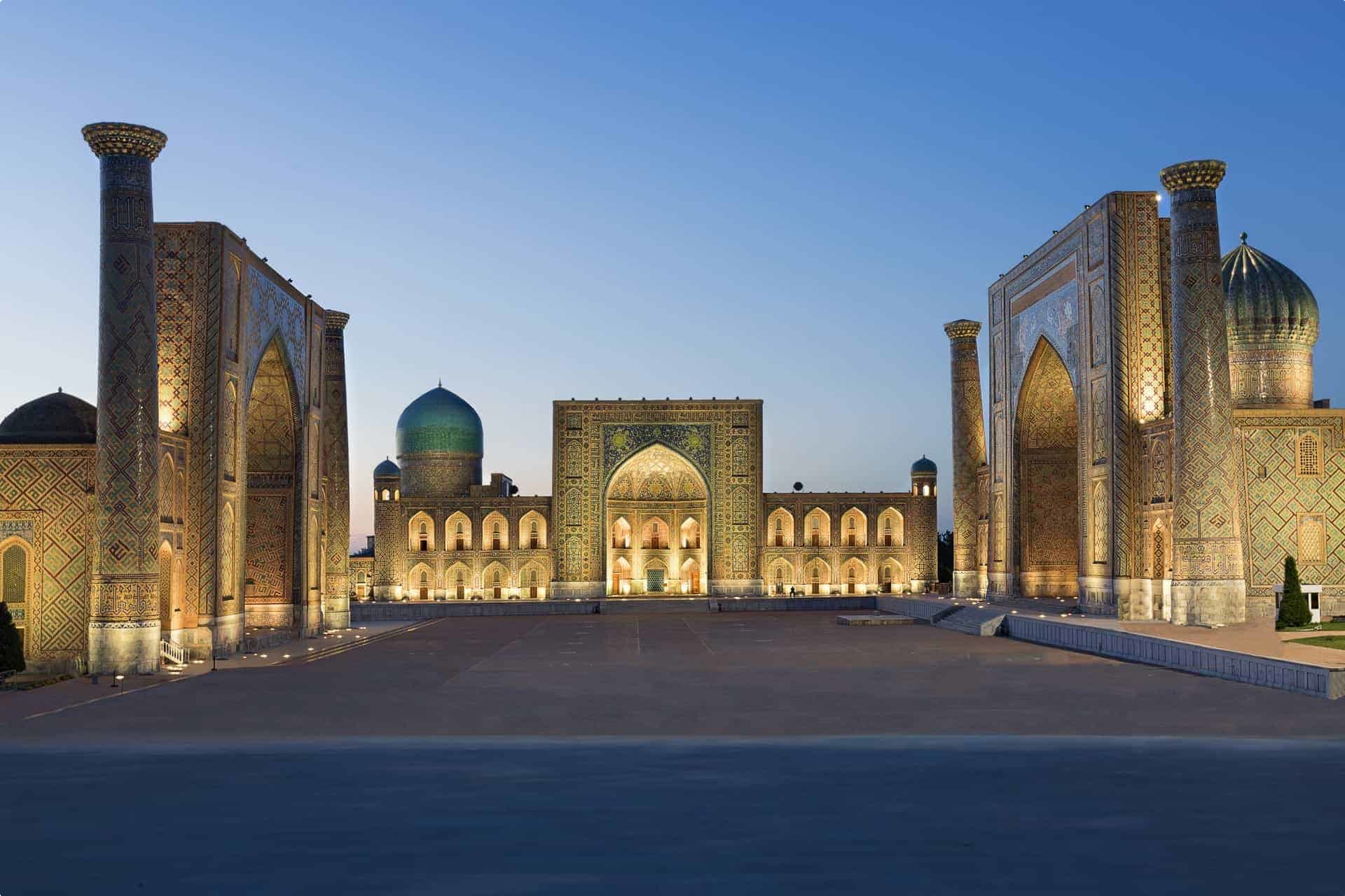 Registan Square, Samarkand, Uzbekistan