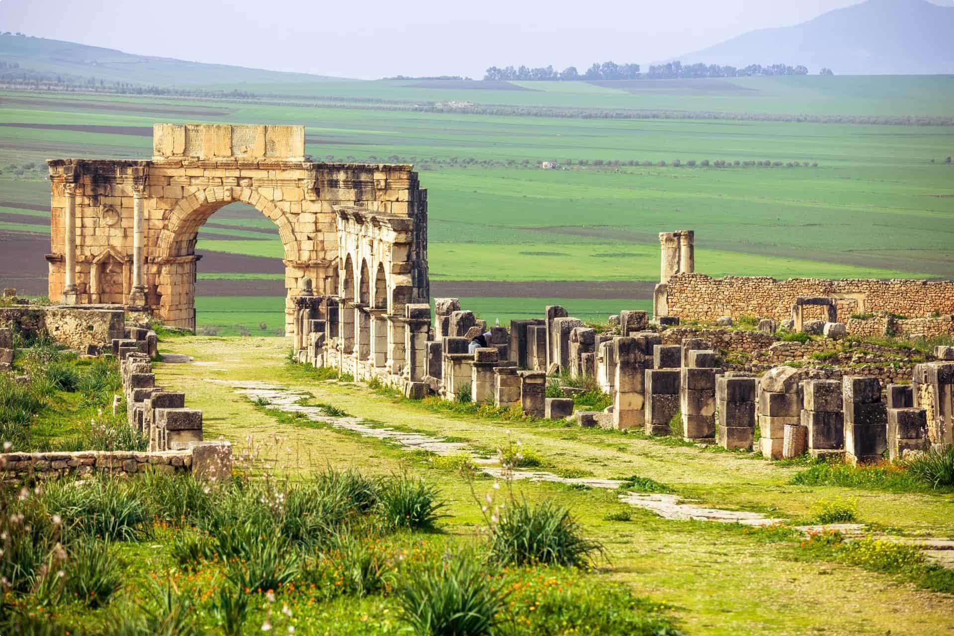 seniors tour escorted Morocco ruins meknes