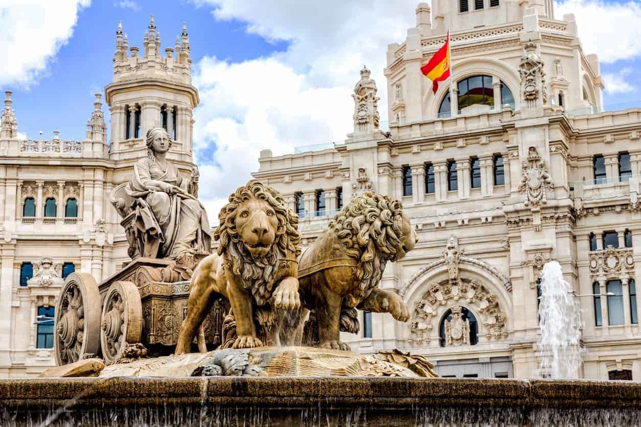 Cibeles Square, Madrid, Spain