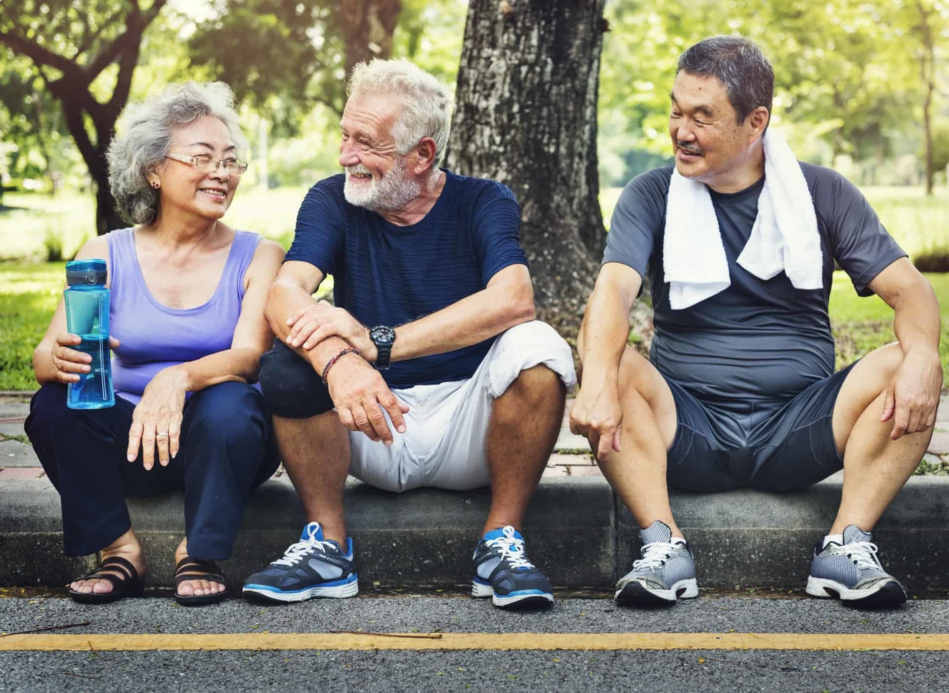 Senior travellers