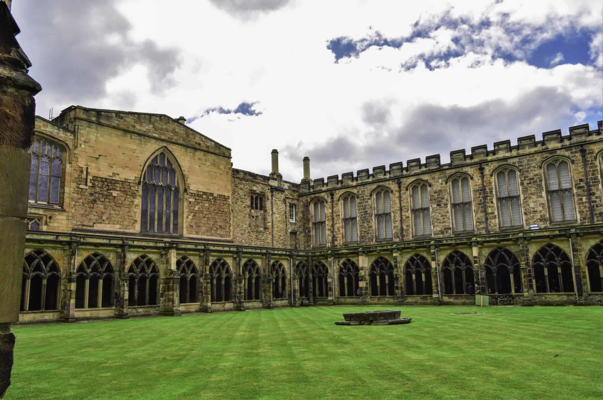 Durham Cathedral courtyard