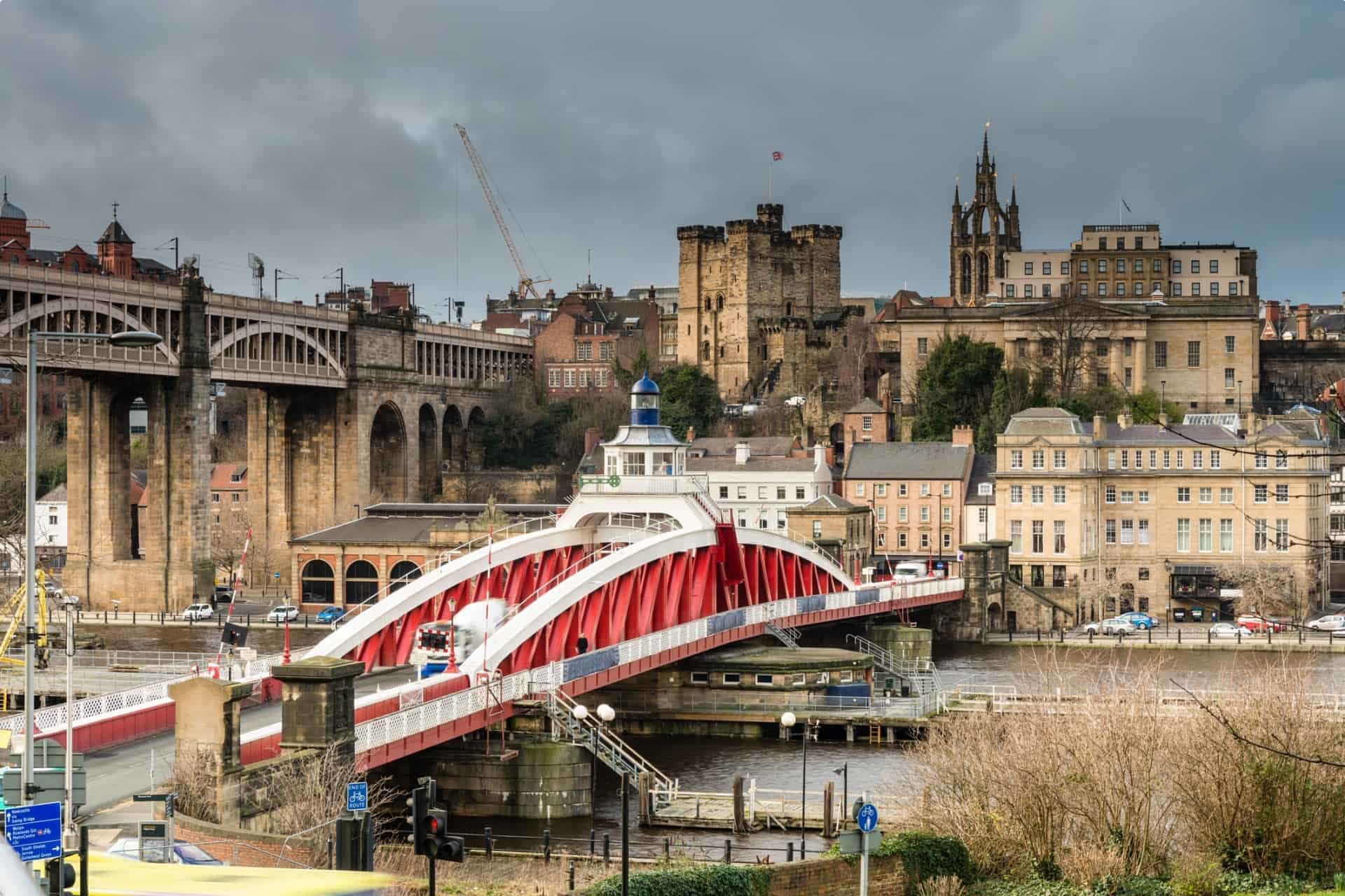 Newcastle Swing Bridge UK