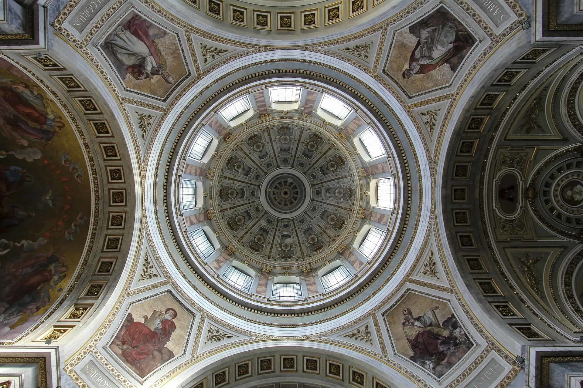 Inside the Basilica