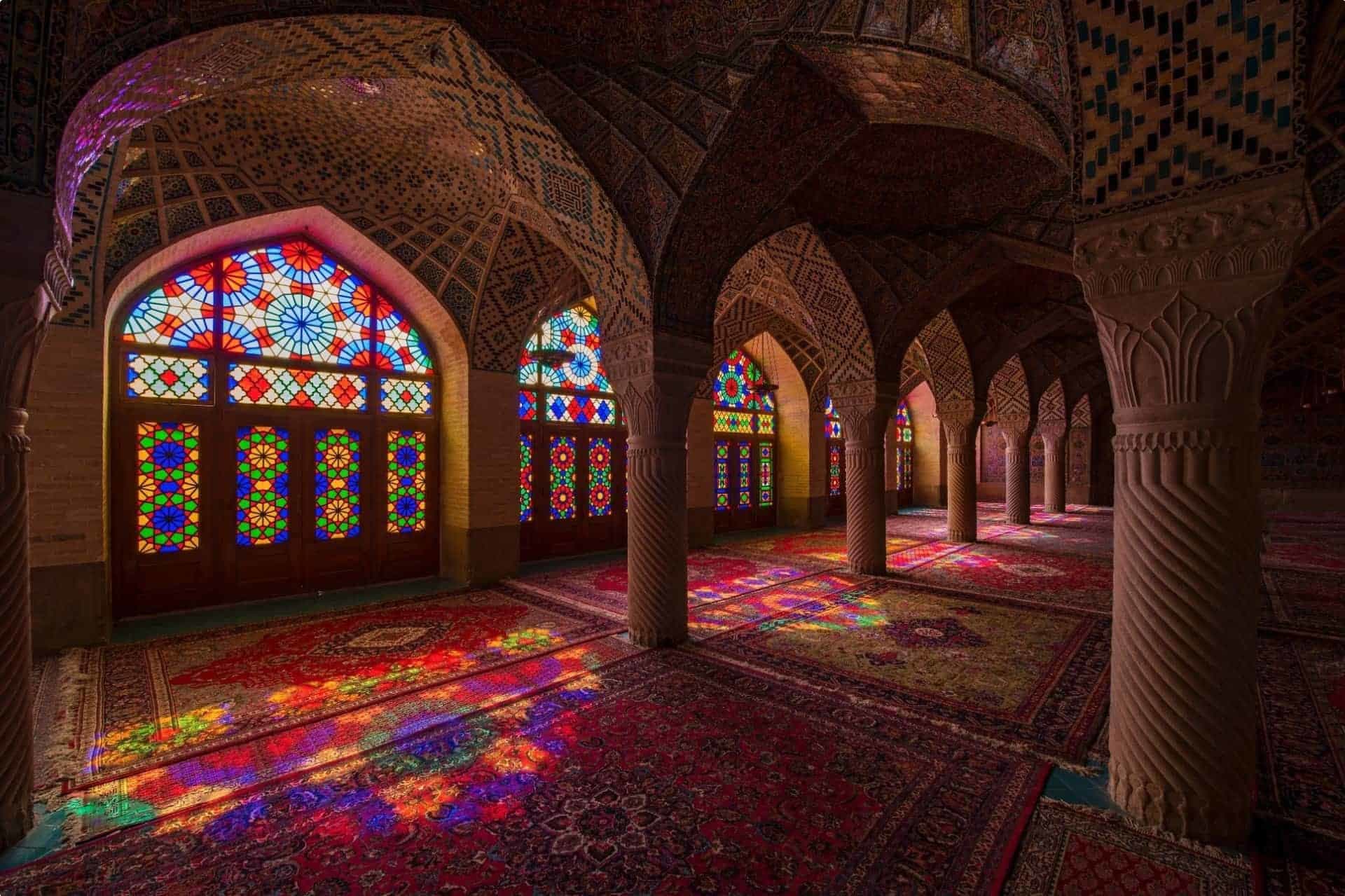 Inside the Pink Mosque