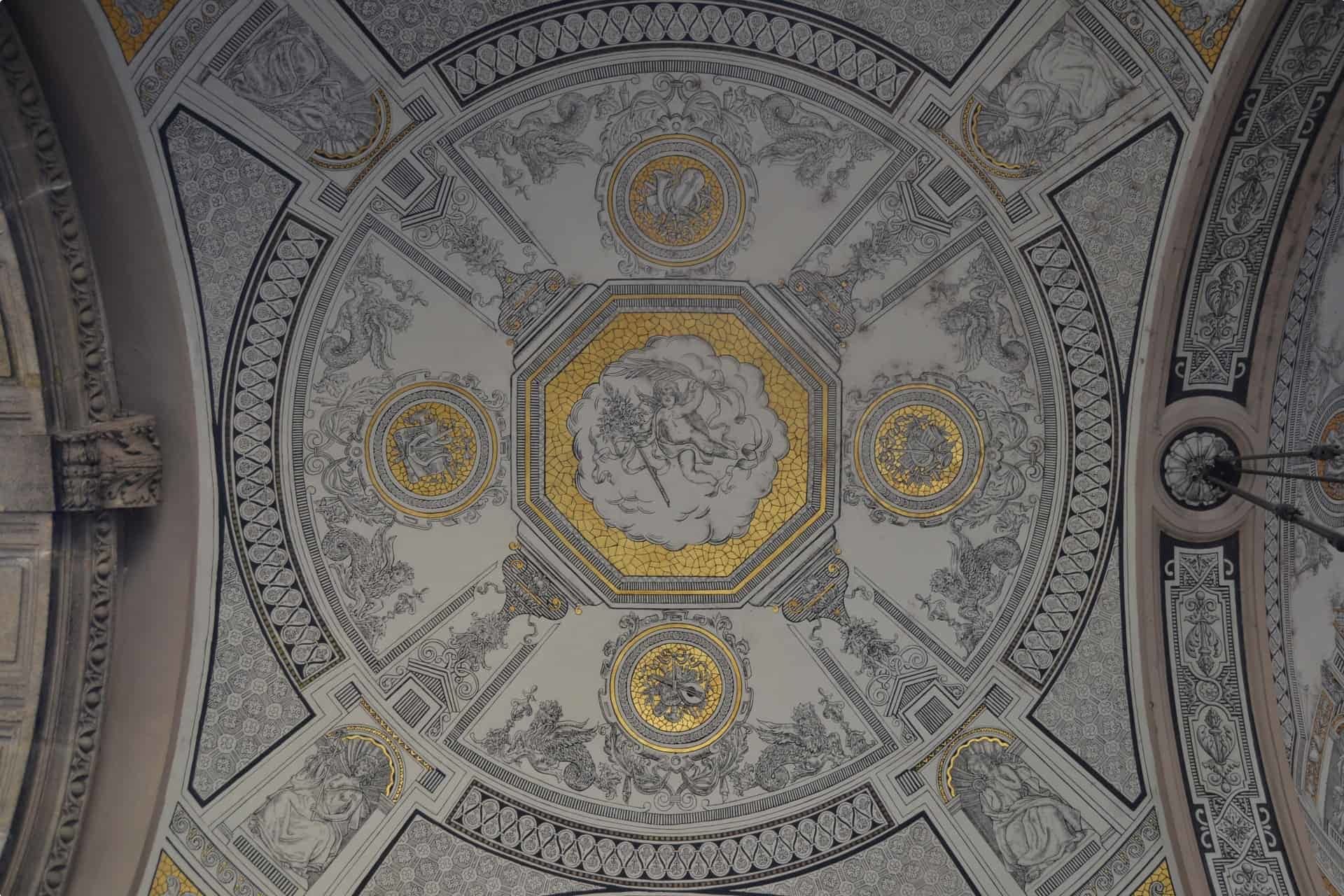 Ceiling detail, Hungarian State Opera House