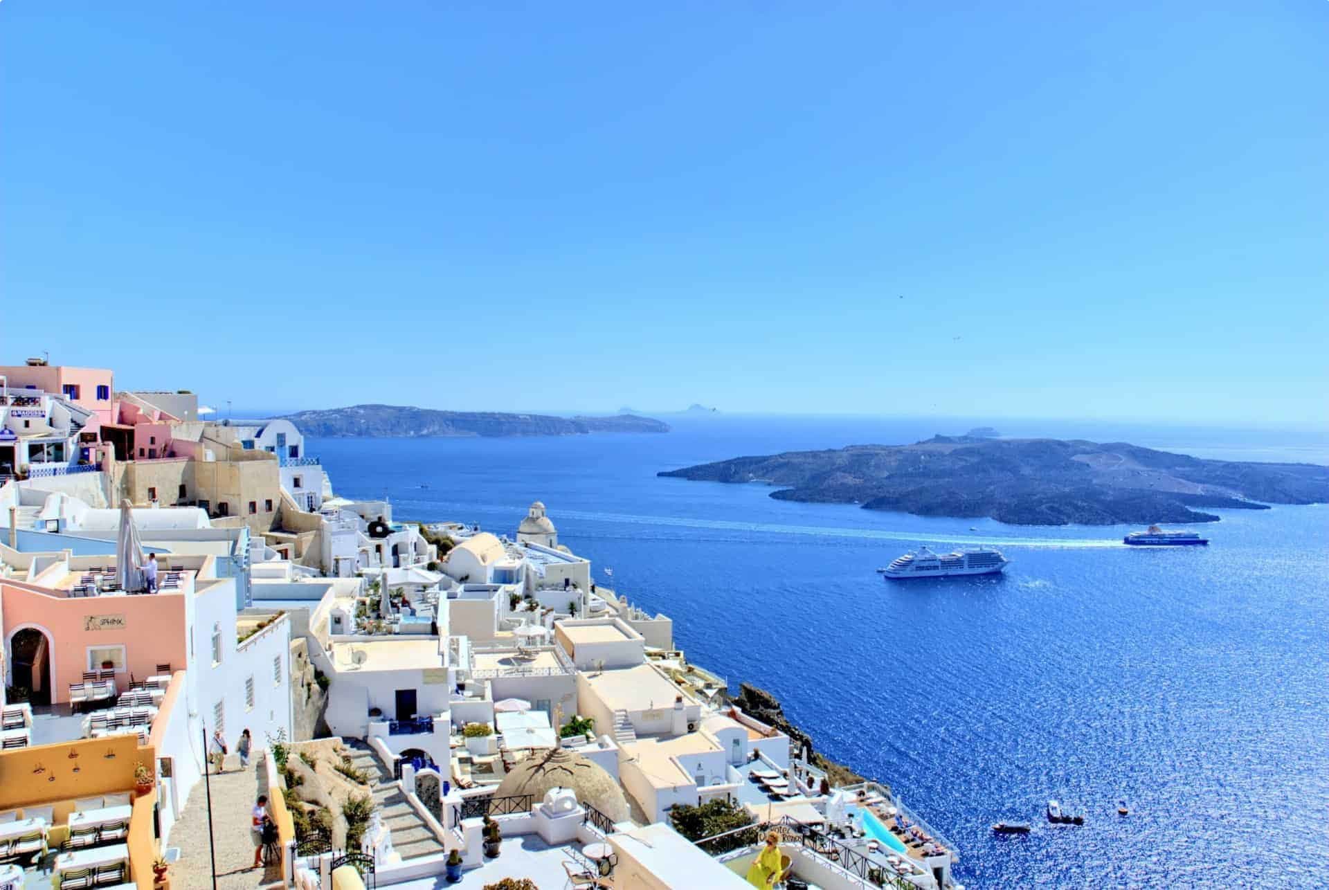 history of Santorini